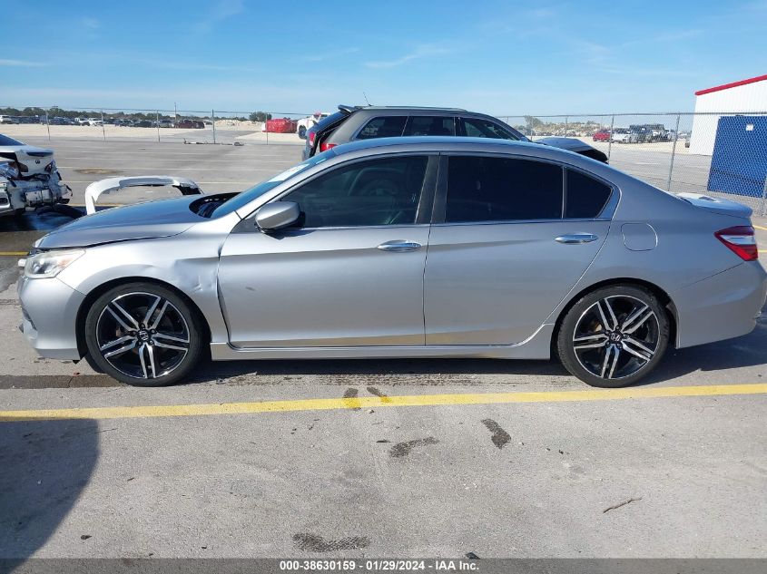 2016 HONDA ACCORD SPORT - 1HGCR2F55GA132338
