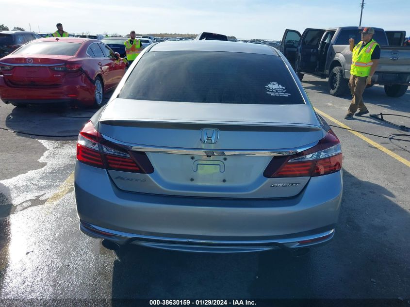 2016 HONDA ACCORD SPORT - 1HGCR2F55GA132338