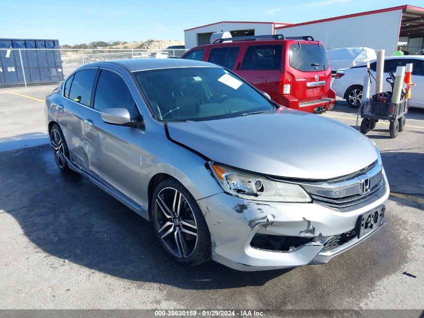 2016 HONDA ACCORD SPORT - 1HGCR2F55GA132338