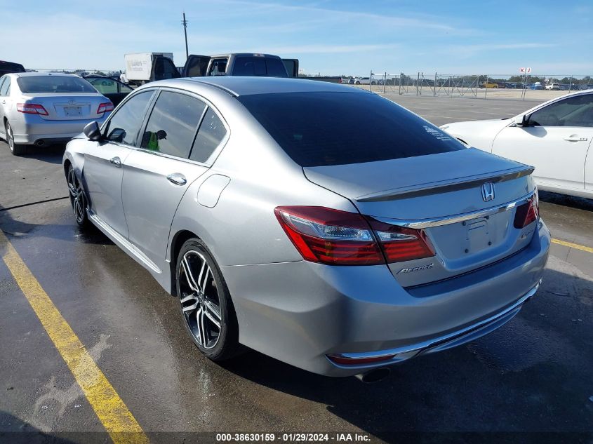 2016 HONDA ACCORD SPORT - 1HGCR2F55GA132338