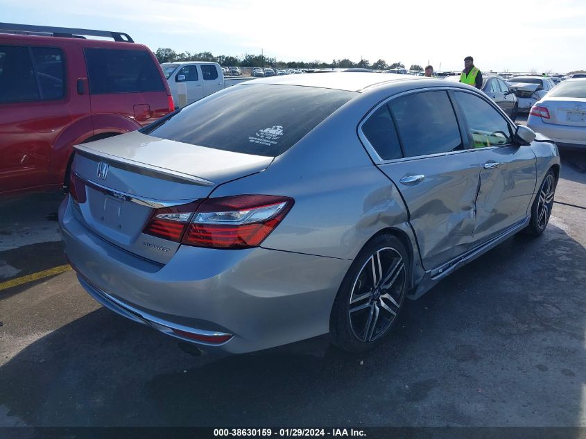 2016 HONDA ACCORD SPORT - 1HGCR2F55GA132338