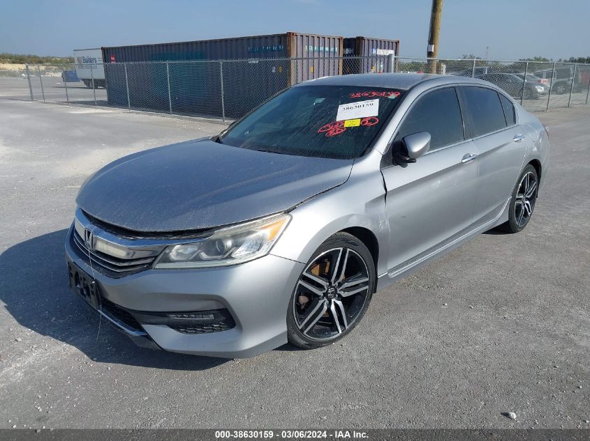 2016 HONDA ACCORD SPORT - 1HGCR2F55GA132338