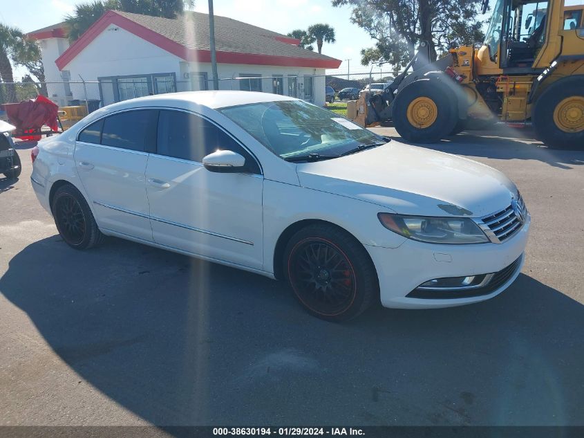 2013 VOLKSWAGEN CC 2.0T SPORT PLUS - WVWBN7AN0DE505235