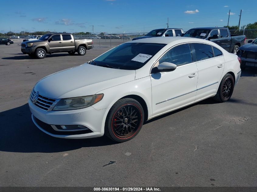 2013 VOLKSWAGEN CC 2.0T SPORT PLUS - WVWBN7AN0DE505235