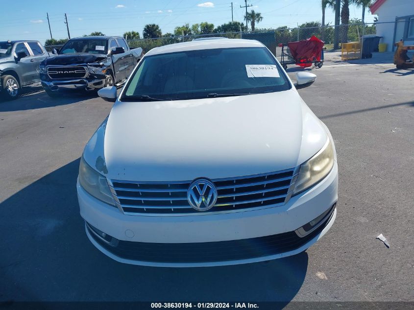 2013 VOLKSWAGEN CC 2.0T SPORT PLUS - WVWBN7AN0DE505235