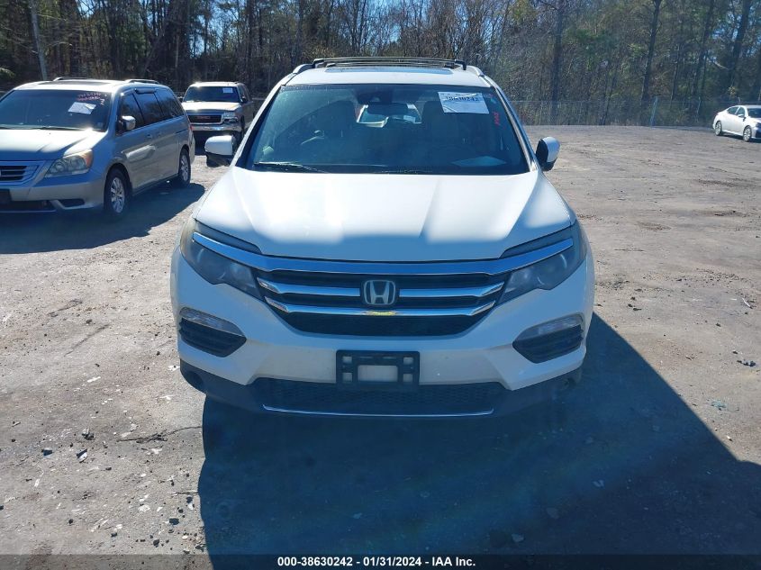 2016 HONDA PILOT TOURING - 5FNYF5H96GB008570