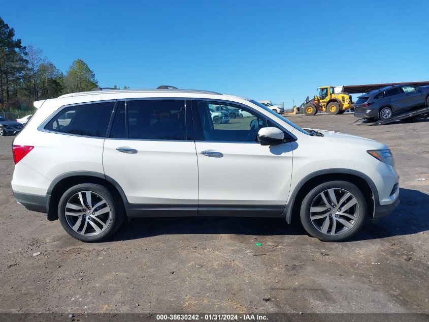 2016 HONDA PILOT TOURING - 5FNYF5H96GB008570