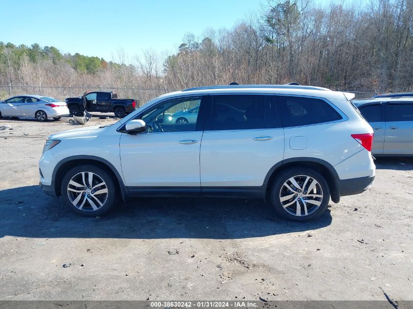 2016 HONDA PILOT TOURING - 5FNYF5H96GB008570