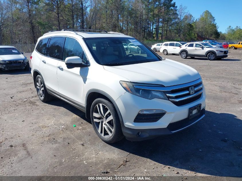 2016 HONDA PILOT TOURING - 5FNYF5H96GB008570