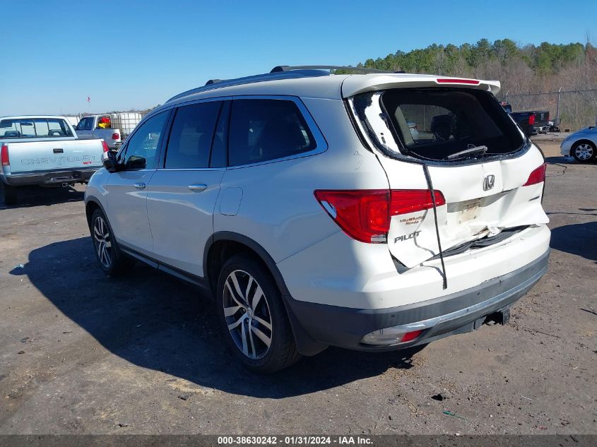 2016 HONDA PILOT TOURING - 5FNYF5H96GB008570