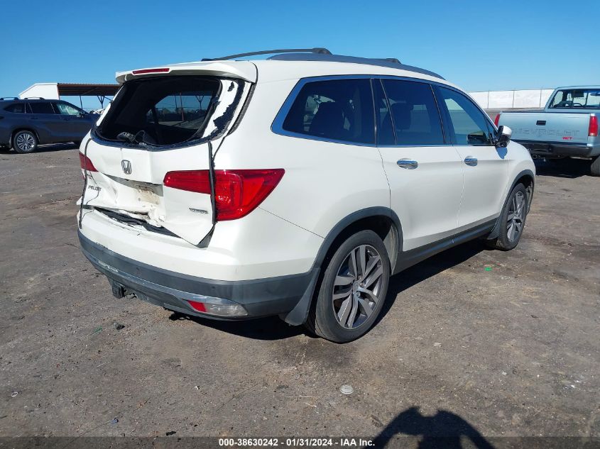 2016 HONDA PILOT TOURING - 5FNYF5H96GB008570