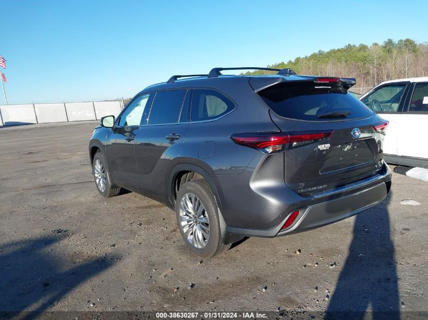 2024 TOYOTA HIGHLANDER HYBRID PLATINUM - 5TDFARAH3RS023668