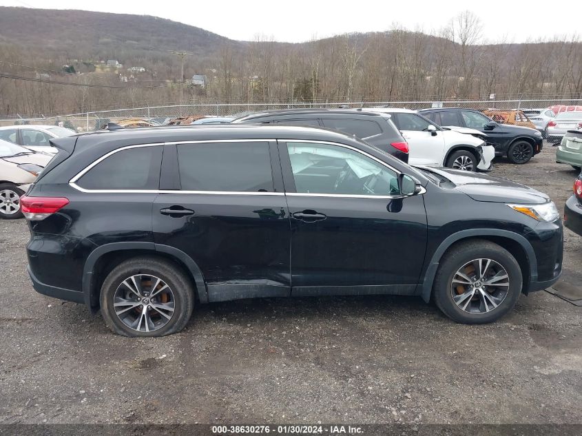 2019 TOYOTA HIGHLANDER LE PLUS - 5TDBZRFH4KS966237