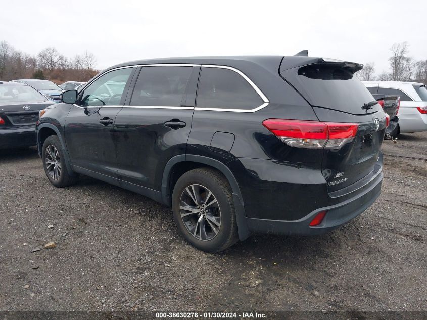 2019 TOYOTA HIGHLANDER LE PLUS - 5TDBZRFH4KS966237