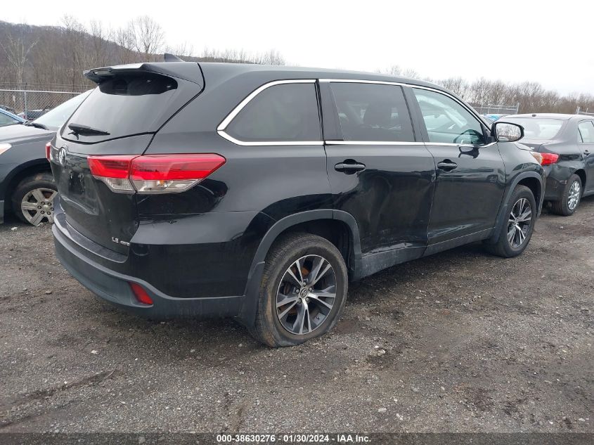 2019 TOYOTA HIGHLANDER LE PLUS - 5TDBZRFH4KS966237