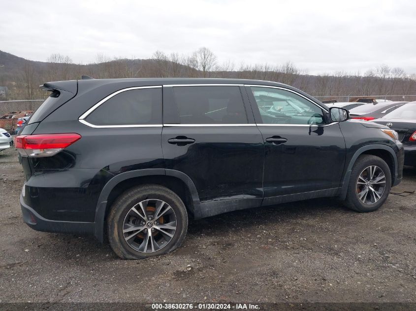 2019 TOYOTA HIGHLANDER LE PLUS - 5TDBZRFH4KS966237