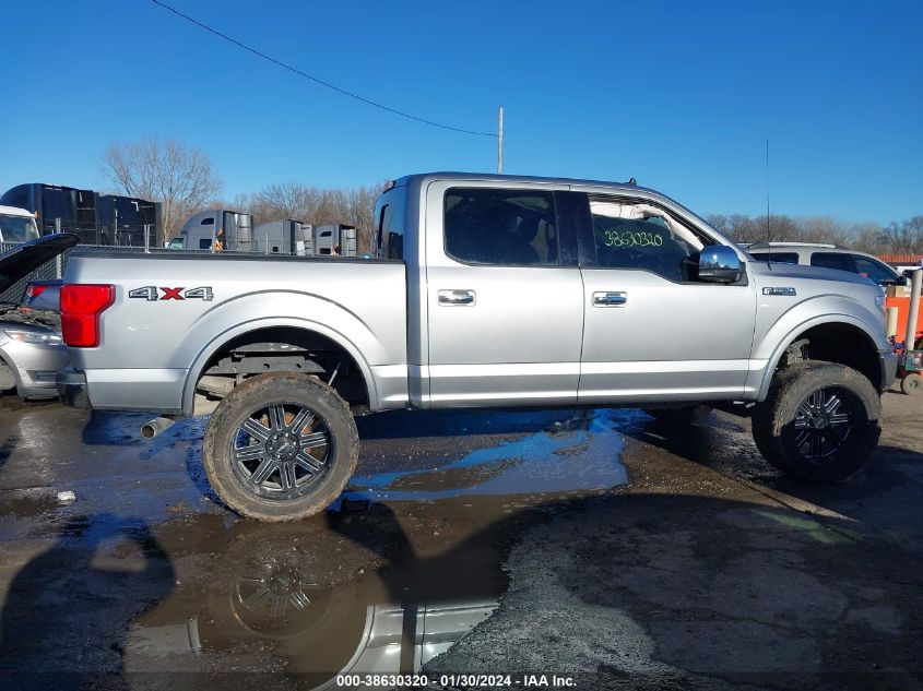 2020 FORD F-150 LARIAT - 1FTEW1E41LKE12426