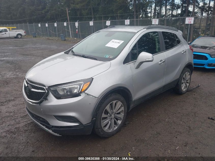 2017 BUICK ENCORE PREFERRED - KL4CJESB7HB076542