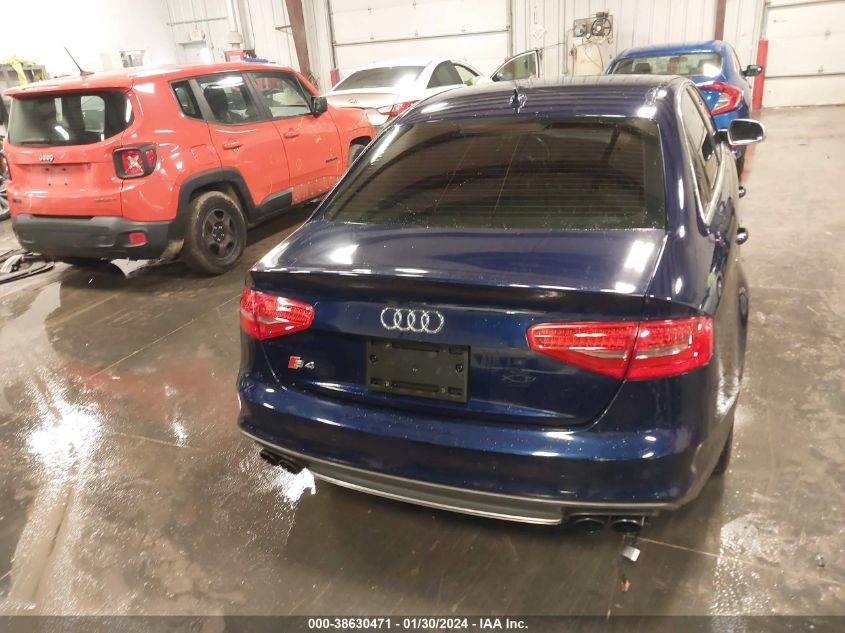 2013 AUDI S4 3.0T PREMIUM PLUS - WAUBGAFLXDA144440