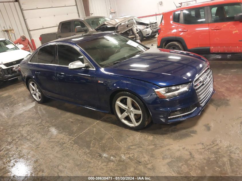 2013 AUDI S4 3.0T PREMIUM PLUS - WAUBGAFLXDA144440