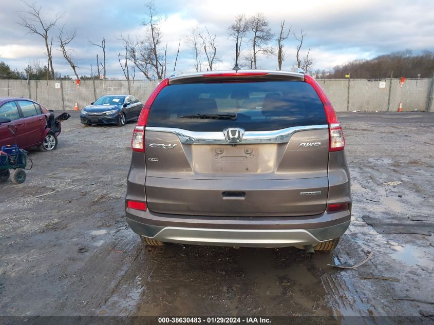 2015 HONDA CR-V TOURING - 5J6RM4H99FL073410
