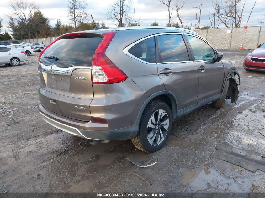 2015 HONDA CR-V TOURING - 5J6RM4H99FL073410