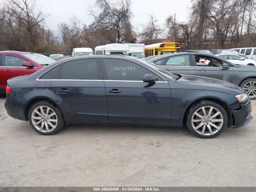 2013 AUDI A4 2.0T PREMIUM - WAUFFAFL3DA092055