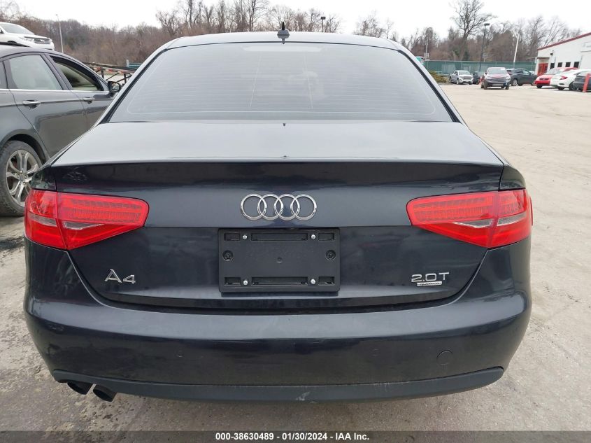 2013 AUDI A4 2.0T PREMIUM - WAUFFAFL3DA092055