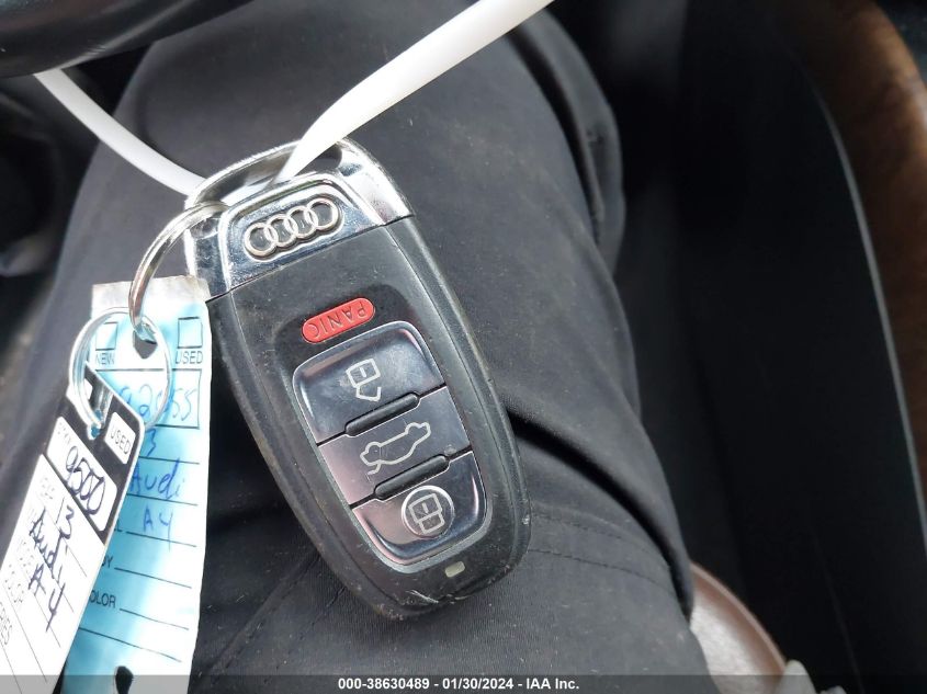 2013 AUDI A4 2.0T PREMIUM - WAUFFAFL3DA092055