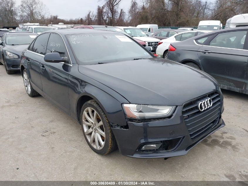 2013 AUDI A4 2.0T PREMIUM - WAUFFAFL3DA092055