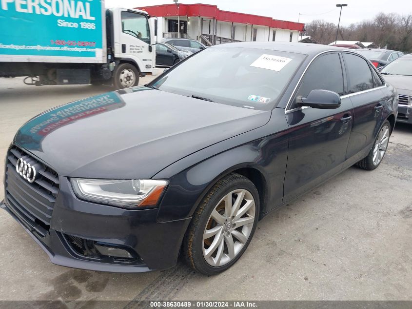 2013 AUDI A4 2.0T PREMIUM - WAUFFAFL3DA092055