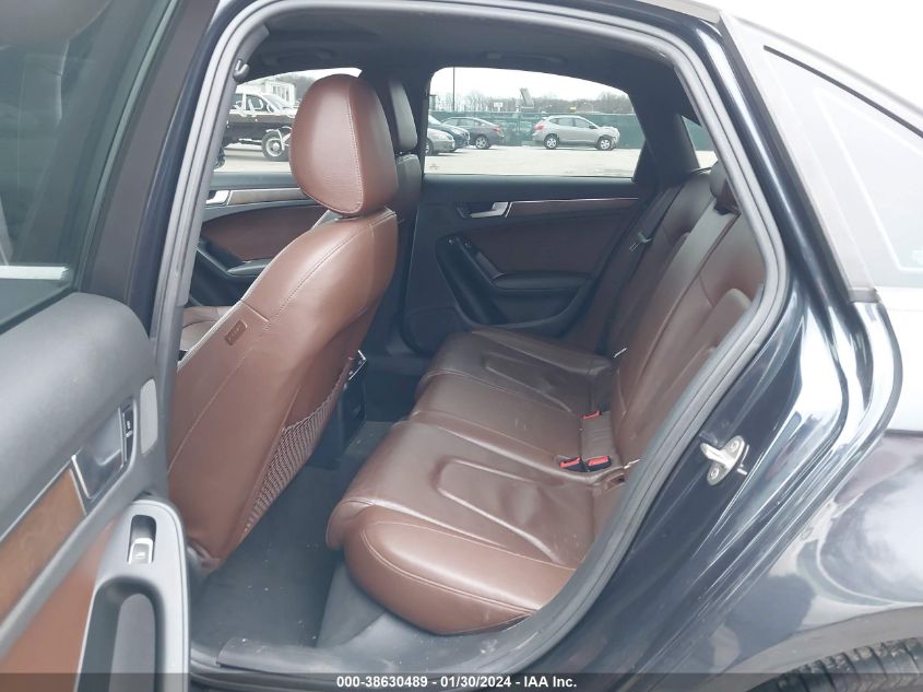 2013 AUDI A4 2.0T PREMIUM - WAUFFAFL3DA092055
