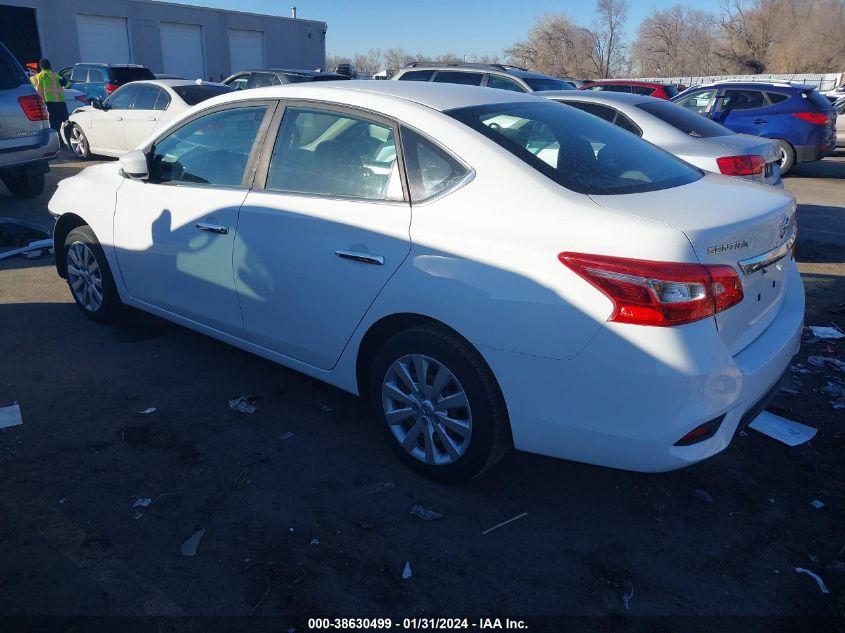 2017 NISSAN SENTRA S/SV/SR/SL - 3N1AB7AP9HY394993
