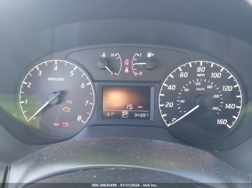 2017 NISSAN SENTRA S/SV/SR/SL - 3N1AB7AP9HY394993
