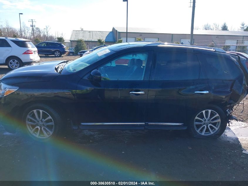 2014 NISSAN PATHFINDER SL - 5N1AR2MM5EC716736