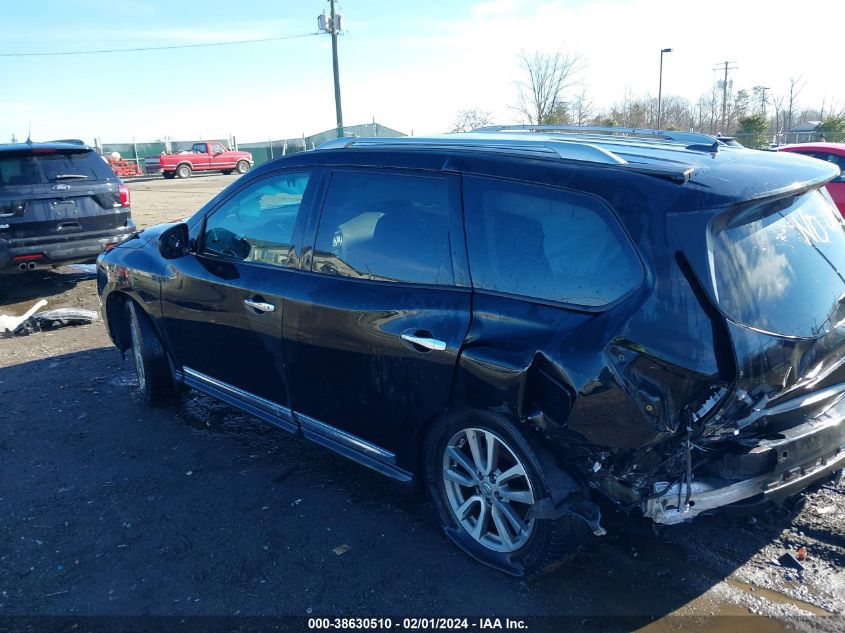 2014 NISSAN PATHFINDER SL - 5N1AR2MM5EC716736