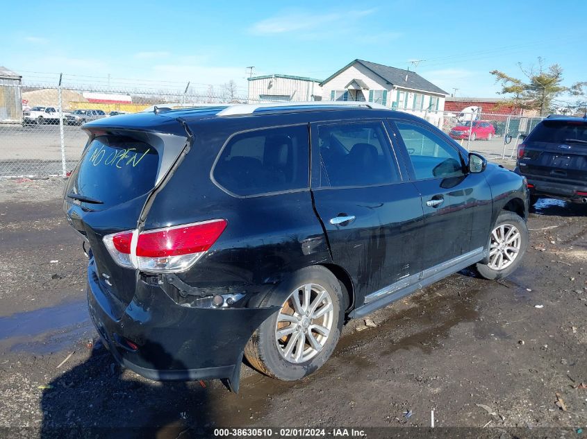 2014 NISSAN PATHFINDER SL - 5N1AR2MM5EC716736