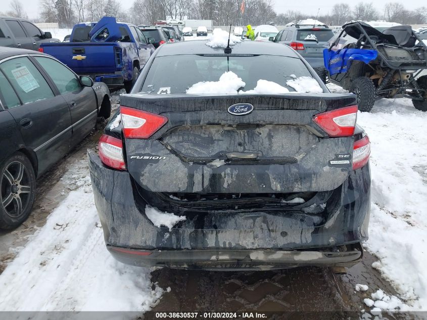 2016 FORD FUSION SE - 3FA6P0HD8GR122277