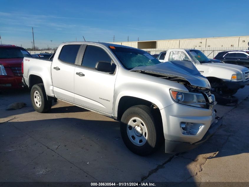 2016 CHEVROLET COLORADO WT - 1GCGTBE32G1326102