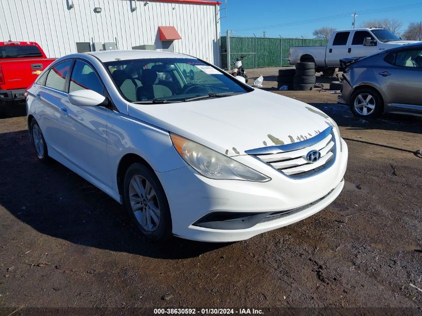 2014 HYUNDAI SONATA GLS - 5NPEB4AC8EH907332