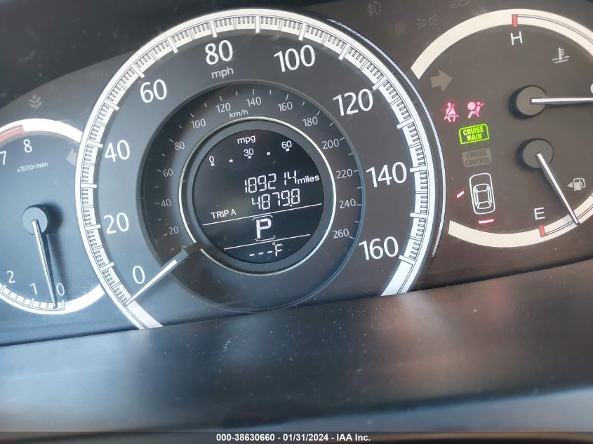 2013 HONDA ACCORD LX - 1HGCR2F31DA190635