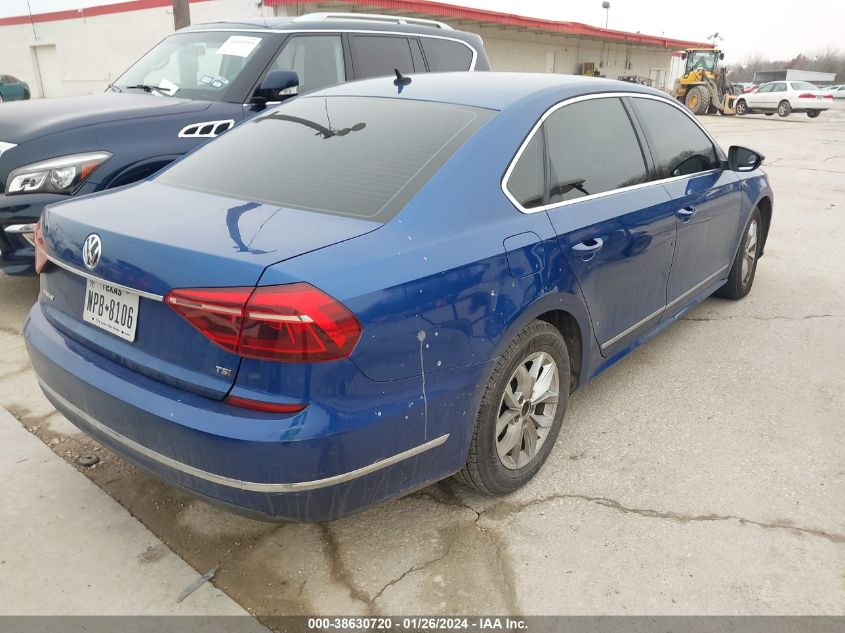 2017 VOLKSWAGEN PASSAT 1.8T S - 1VWAT7A36HC054682
