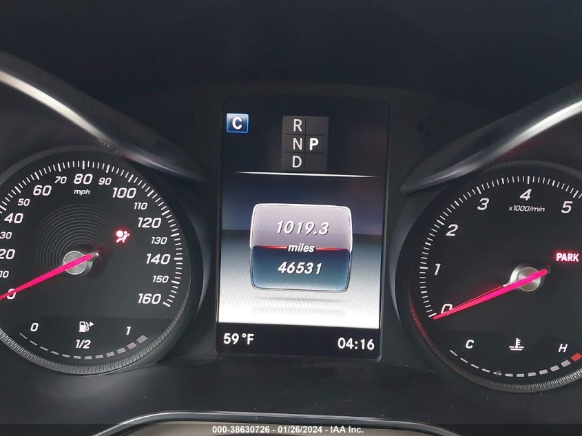2019 MERCEDES-BENZ GLC 300 4MATIC - WDC0G4KB5K1004103