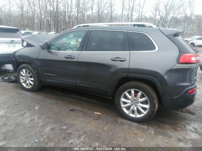2017 JEEP CHEROKEE LIMITED - 1C4PJMDB3HW528252