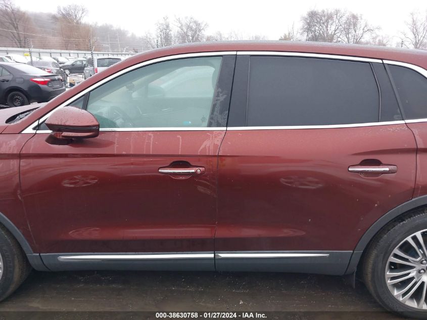 2016 LINCOLN MKX RESERVE - 2LMTJ6LP2GBL23187