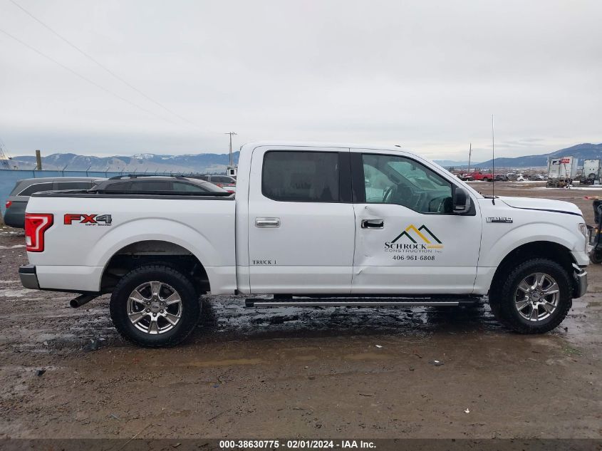 2015 FORD F150 SUPERCREW - 1FTEW1EF0FKE43561