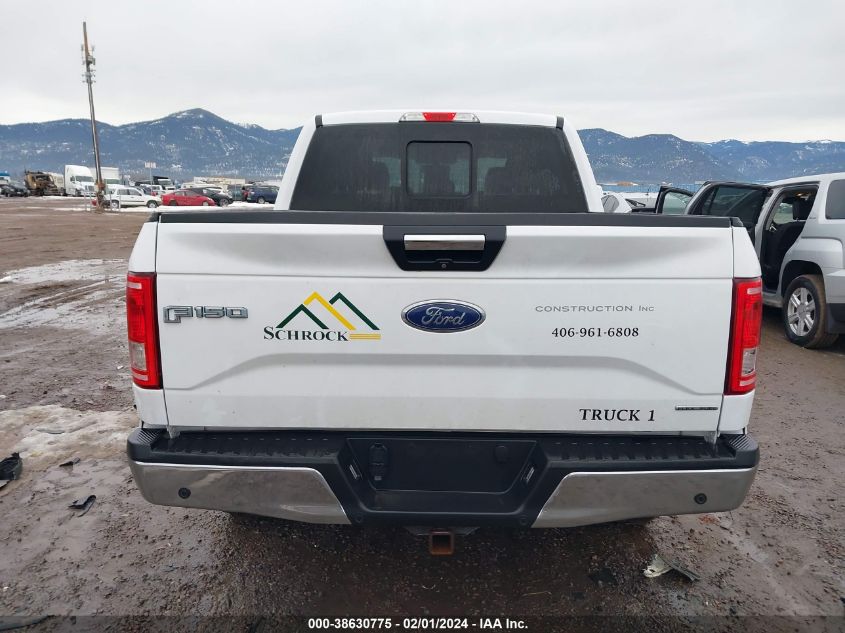 2015 FORD F150 SUPERCREW - 1FTEW1EF0FKE43561