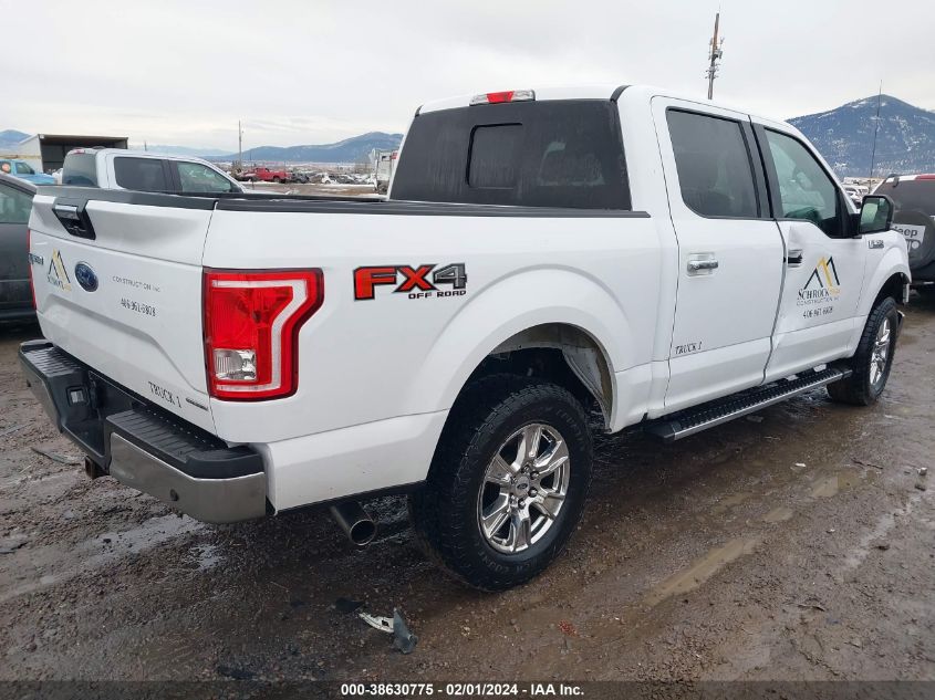 2015 FORD F150 SUPERCREW - 1FTEW1EF0FKE43561