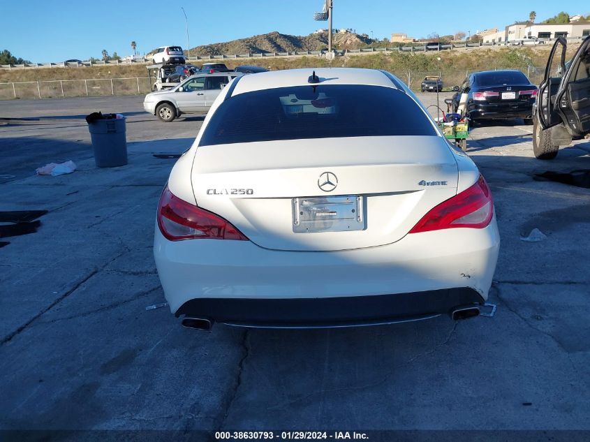 2016 MERCEDES-BENZ CLA 250 4MATIC - WDDSJ4GBXGN367219