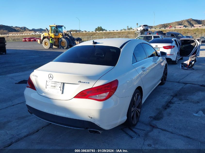 2016 MERCEDES-BENZ CLA 250 4MATIC - WDDSJ4GBXGN367219